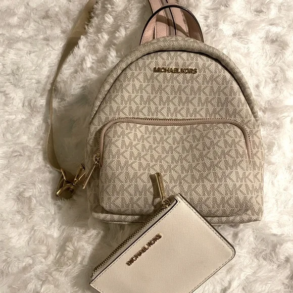 NWT Michael Kors Backpack W/ Matching Wallet MICHAEL Michael Kors | Bags | Mk Backpack With Matching  main image 4
